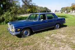 1972 Mercedes Benz Model 280SE 4-Door Sedan, Fuel Injected V-8 Gas Engine, Automatic Transmission, A