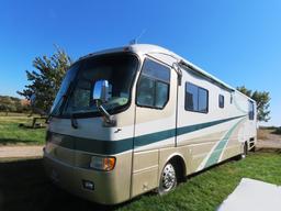 1999 Holiday Rambler Imperial 40' Luxury Motor Coach, VIN# 1RF120611X2005956, Cummins Rear Turbo Die