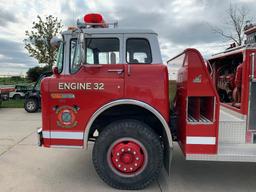 1986 Ford Model C-800 Cabover Single Axle Pumper Truck, VIN #1F0PC80K2GVA23567, 429-4V Gas Engine Au