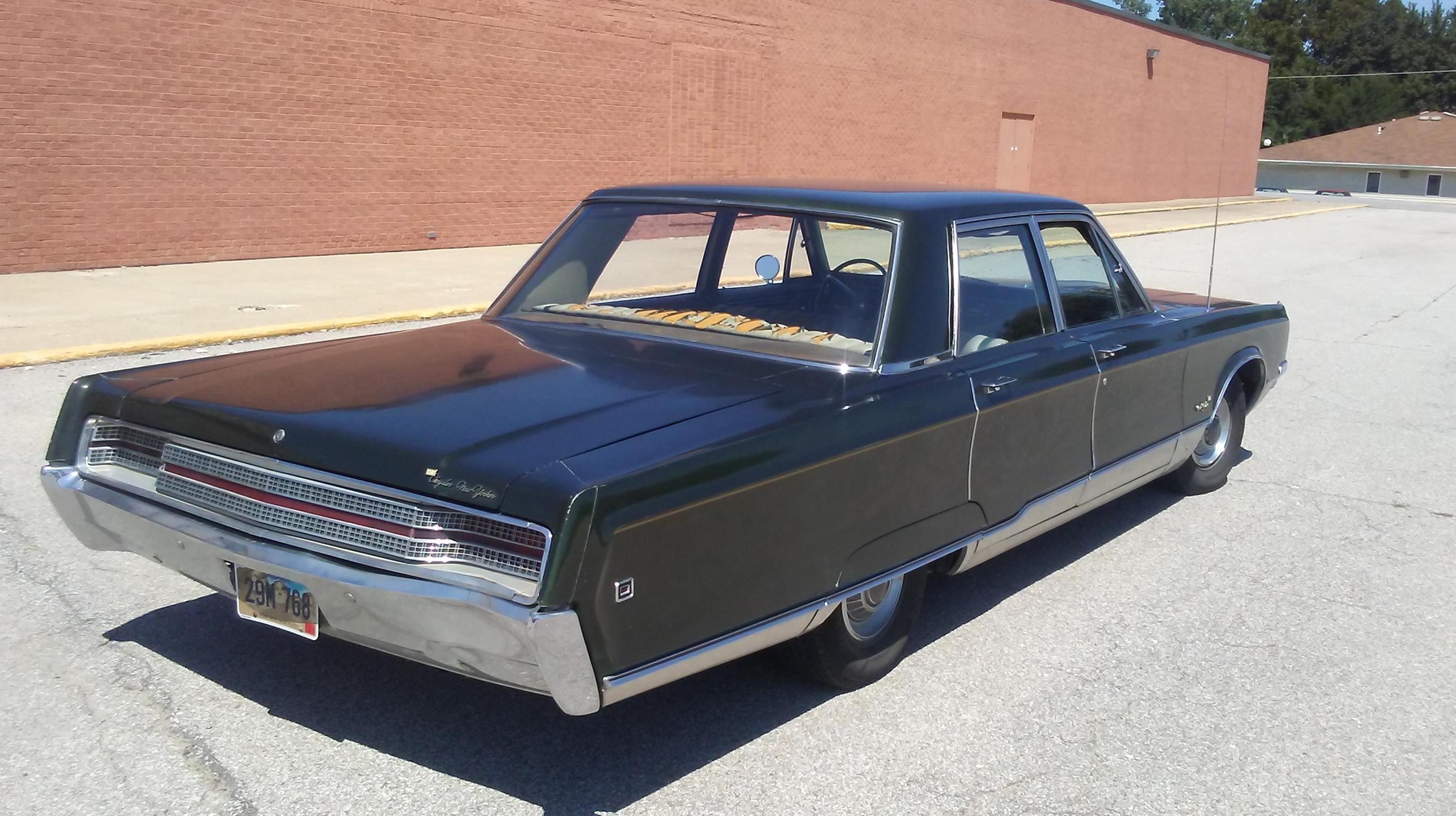 1968 Chrysler New Yorker 4-Door Sedan, VIN# CH41K8C331940, Strong 440, Very Original,