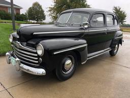 1947 Ford 4-Door Sedan, VIN# 799A1976697, V-8 Flathead, Runs like a Watch, New Fuel System, New