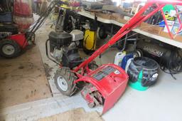 Troy Bilt Super Bronco Rear Tine Garden Tiller with 5.5HP Gas Engine;