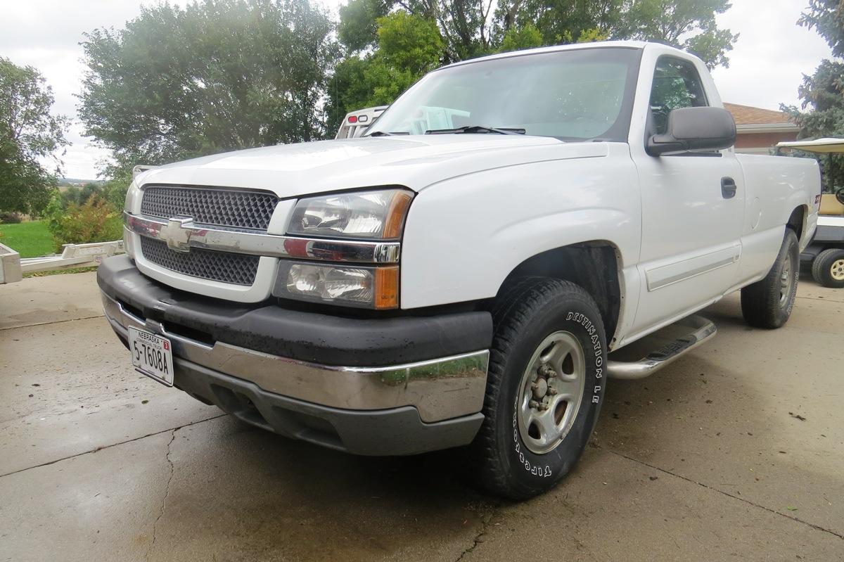 2003 Chevrolet Silverado 1500 Z71 Off-Road Pickup, VIN# 1GCEK14T83Z117819, V-8 Gas Engine, Automatic