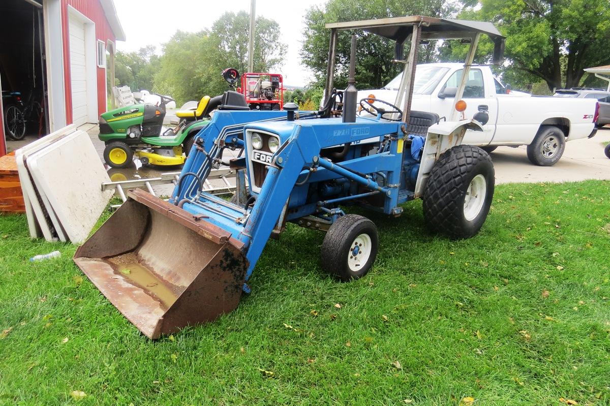 Ford Model 1600 Diesel Utility Tractor, SN# U106442, 2-Cylinder Diesel Engine with Electric Start, 4