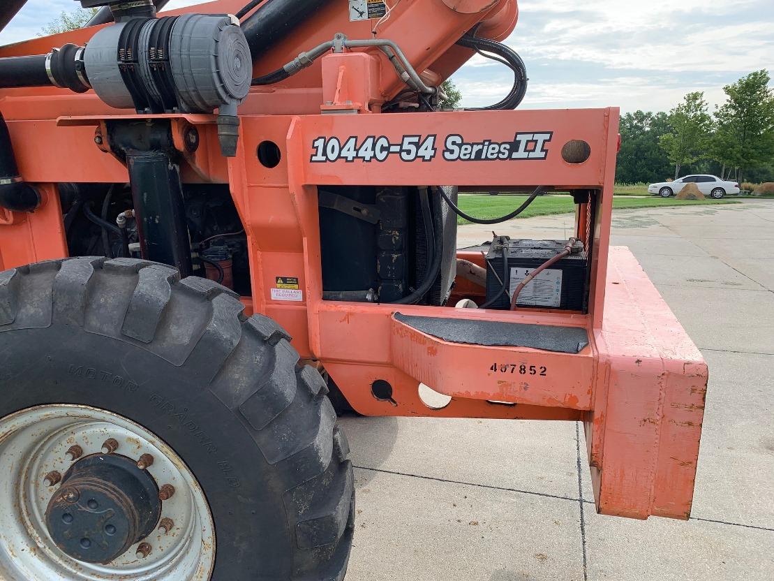 2005 Lull JLG Model 1044C-54 Series II Rough Terrain Forklift, SN #0160011757,  John Deere Turbo Die