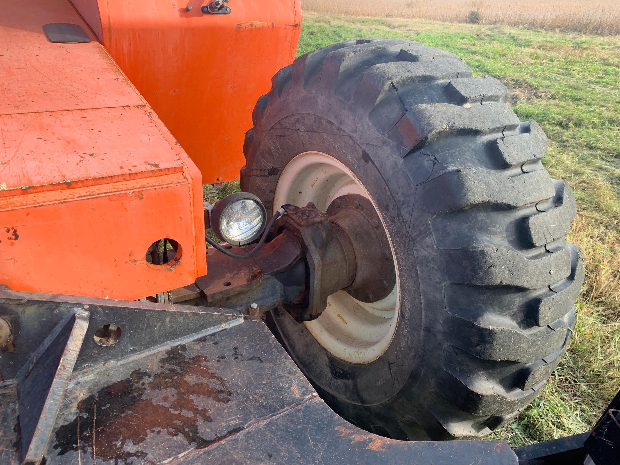 Sky Trak Model 10054 Rough Terrain Forklift, SN #6695, Cummins 239 3.9 Liter Turbo Diesel Engine, Hy