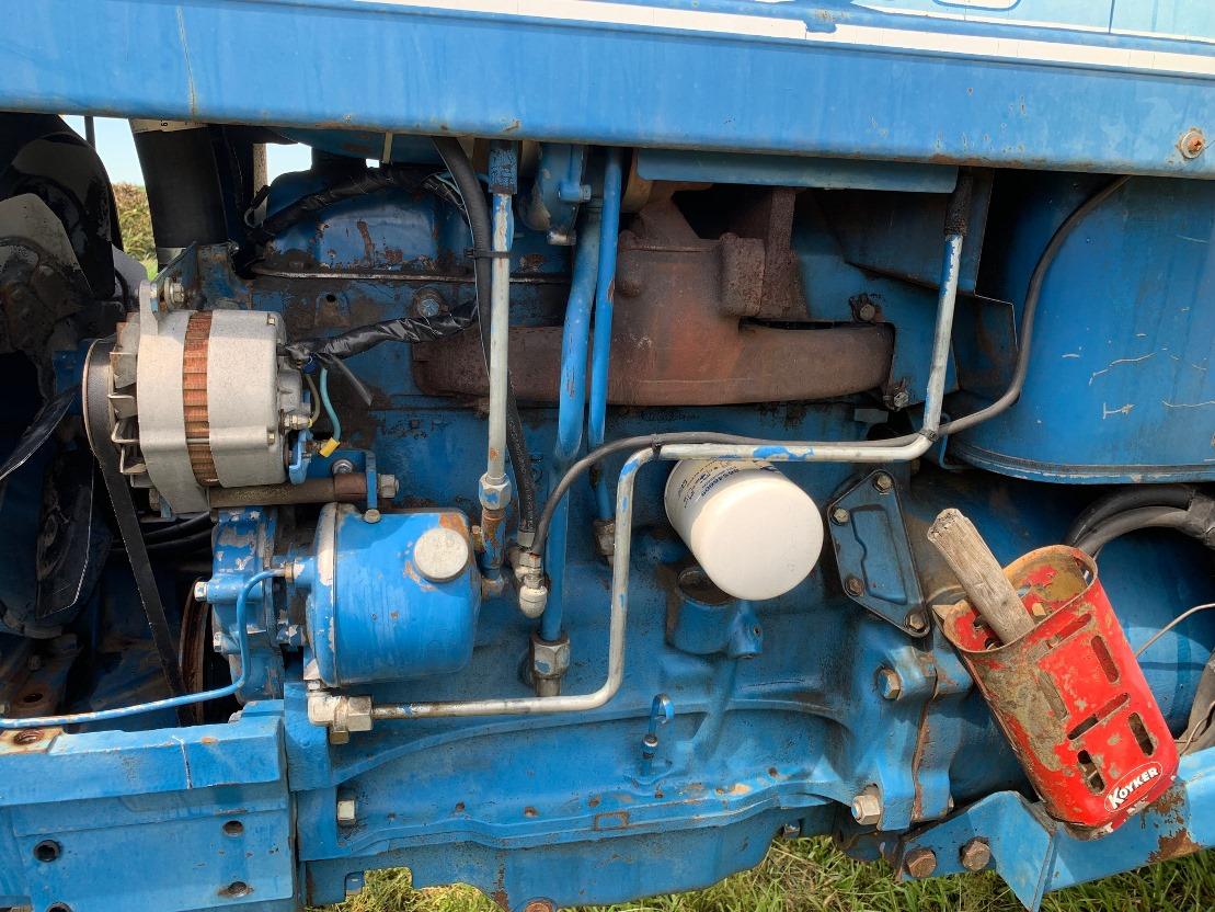 1970 Ford Model 7000 Diesel Tractor, SN #D1NN6015, 4-Cylinder Turbo Diesel Engine, 16-Speed Transmis