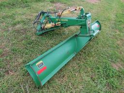 John Deere Model 115 3-Point Blade, SN #W00115X206785, Hydraulic Angle, 9’ Width (Excellent Conditio