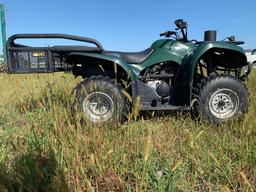 2007 Yamaha Model “Big Bear” 4-Wheeler, VIN# 5Y4AG01Y87A129359, Gas Engine with Electric Start, 3-Sp