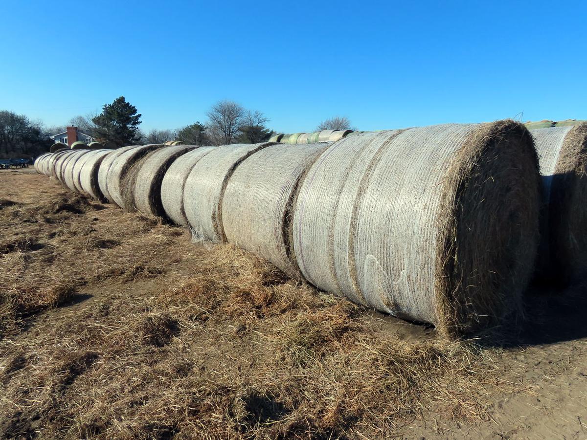 (23) 2019 Grass Hay Round Bales (Approx. 2,000 lbs. per Bale).