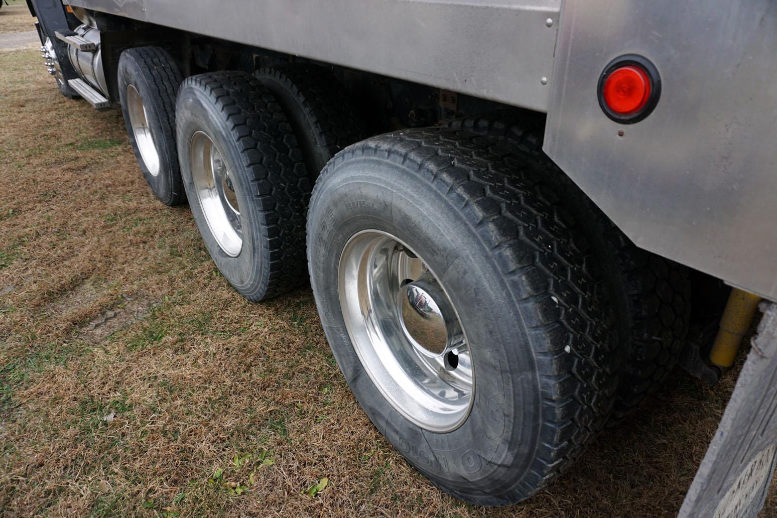 2010 Mack Model CHU613 Pinnacle Triple Axle Dump Truck, VIN #1M2AN07C6AM006803, MP8 Turbo Diesel Eng