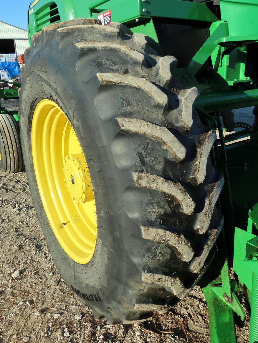 2015 John Deere Model W235 Rotary Self-Propelled Windrower, John Deere 6.8 Liter Turbo Diesel Engine