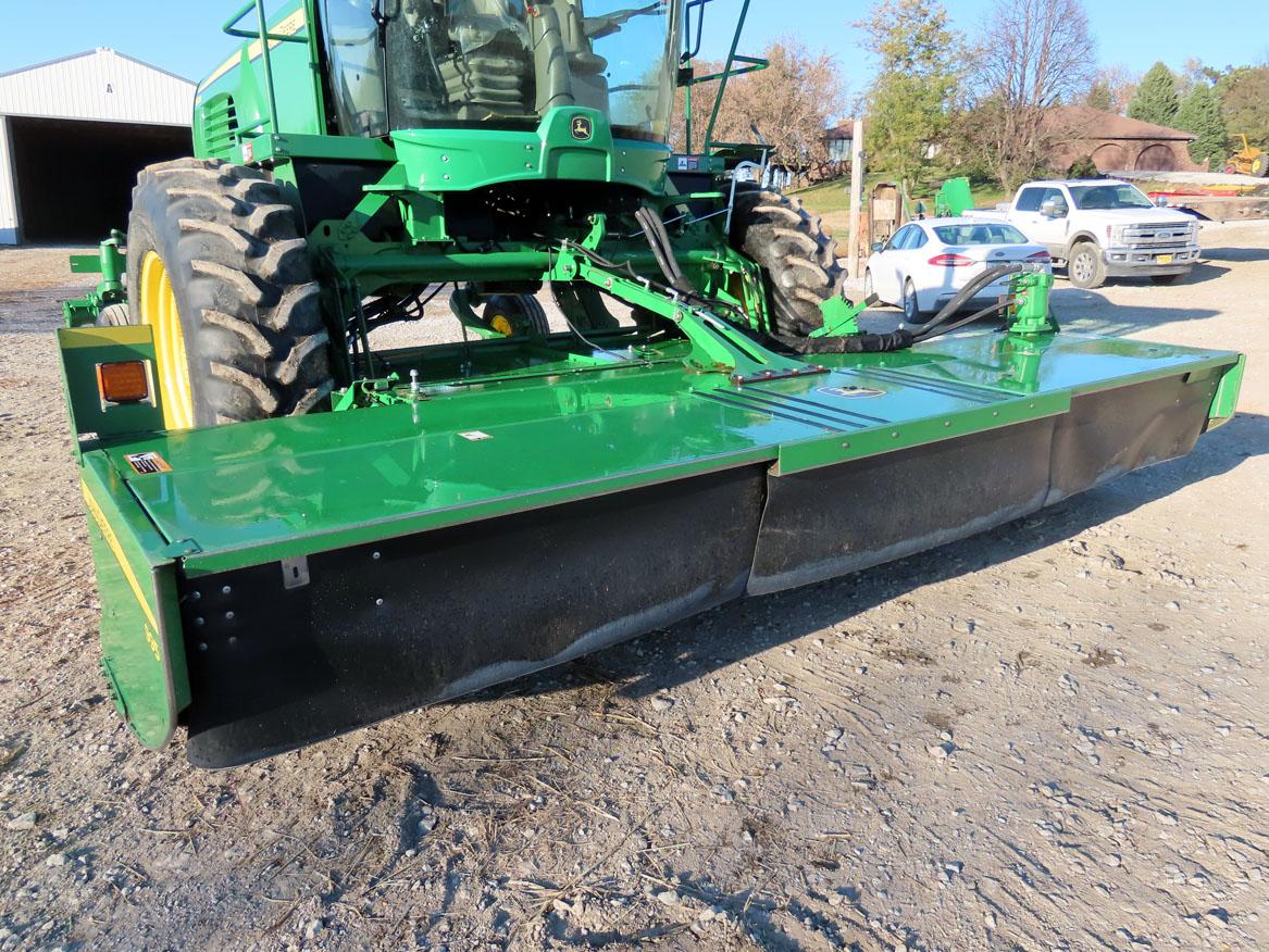 2015 John Deere Model W235 Rotary Self-Propelled Windrower, John Deere 6.8 Liter Turbo Diesel Engine