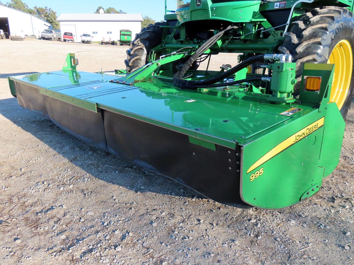 2015 John Deere Model W235 Rotary Self-Propelled Windrower, John Deere 6.8 Liter Turbo Diesel Engine