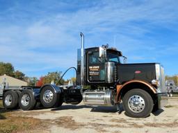 2019 Peterbilt Model 389 Conventional Triple Axle Day Cab Truck Glider Kit, VIN #1NPXGGGG50D672868,