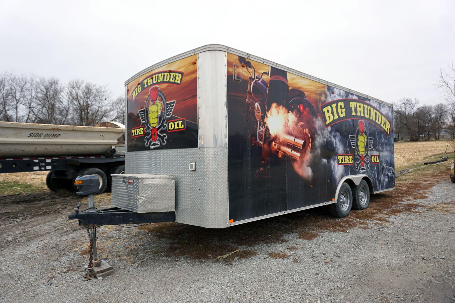 8’ X 20’  All Aluminum Enclosed Trailer