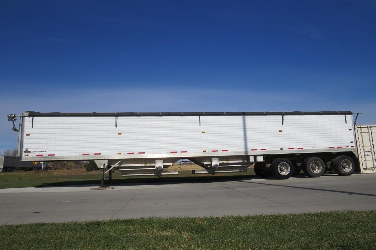 2014 Timpte Super Hopper 50x78x102 All Aluminum Commercial Hopper Grain Trailer