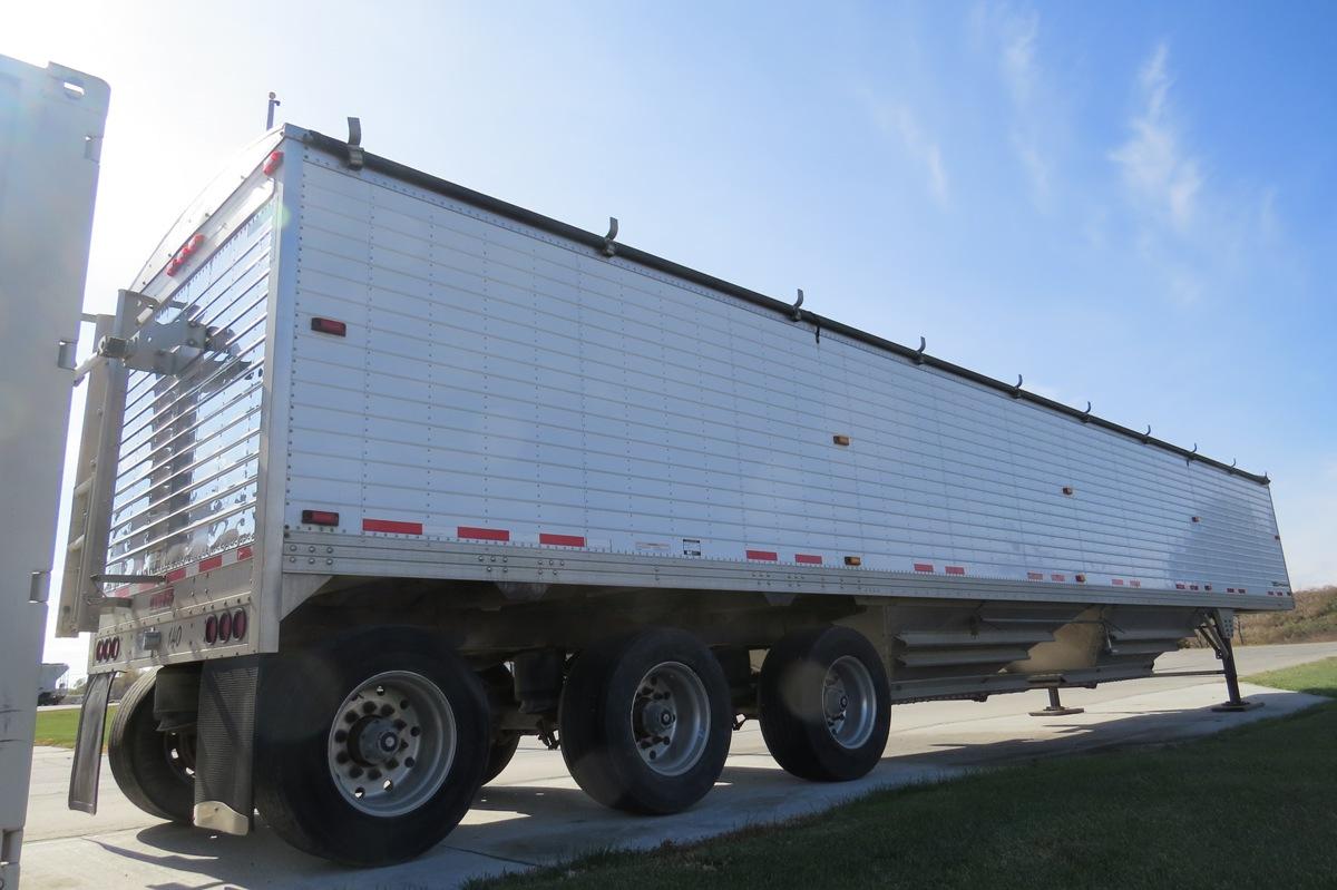 2014 Timpte Super Hopper 50x78x102 All Aluminum Commercial Hopper Grain Trailer