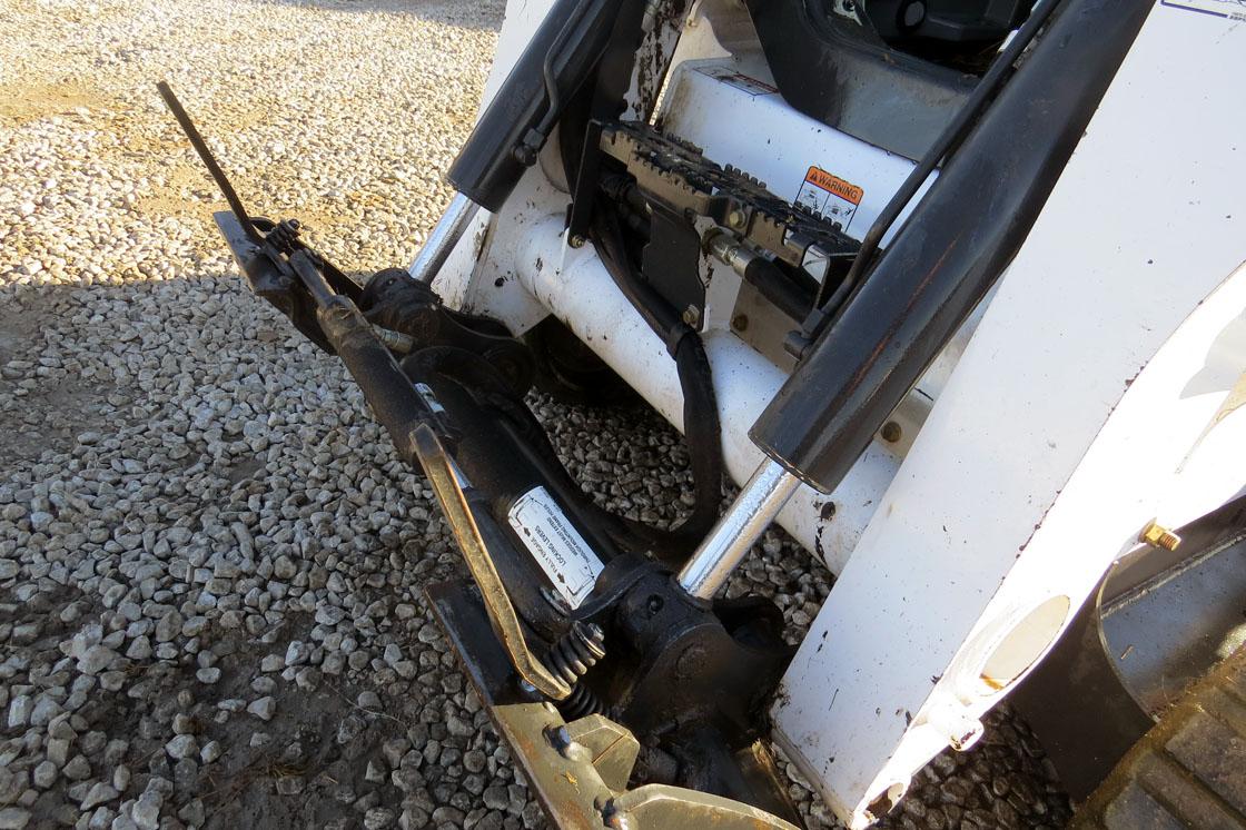 2016 Bobcat Model T650 Track-type Skid Loader, SN #ALJG17381, Kubota 4-Cylinder Diesel Engine, Cab w