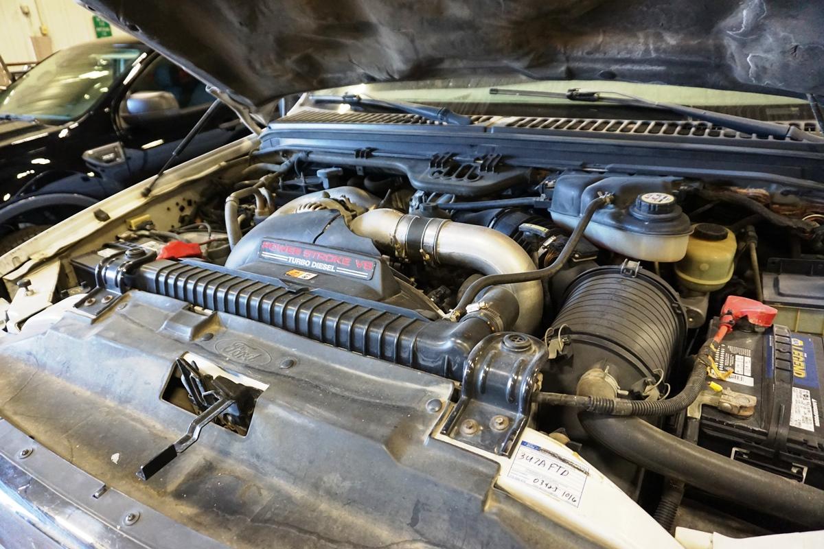 2003 Ford F-350 XLT Pickup, 6.0 Liter Power Stroke Turbo Diesel Engine, Automatic Transmission, 4x4,