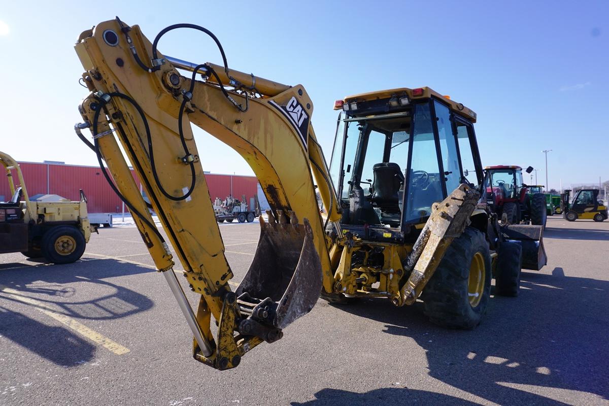 2006 Caterpillar Model 420D MFWD Diesel Tractor/Loader/Backhoe, SN# CAT0420DABLN13372, Caterpillar D