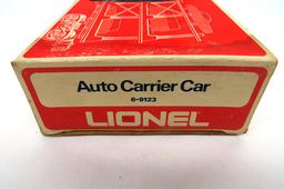 Lionel Automobile Carrier Car, Item #6-9123 in Original Box.