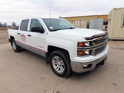 2014 Chevrolet Model K1500 Silverado Crew Cab Pickup, VIN#3GCUKREC6EG377809