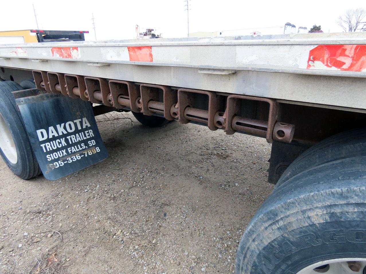 1998 Transcraft Eagle “Super Beam” 48’ Tandem Spread Axle Flatbed Trailer,