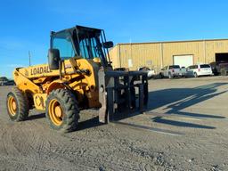 1998 JCB Loadall Model 520 Rough Terrain Forklift, SN#SLP520WF0789573, Dies