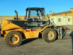 JCB Loadall Model 520 RT Forklift, SN#1411215, Perkins 4-Cylinder Diesel En