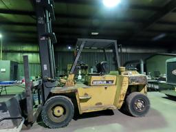 Caterpillar Model DP70 Diesel Forklift, SN#90P00182, Diesel Engine, Hydrost