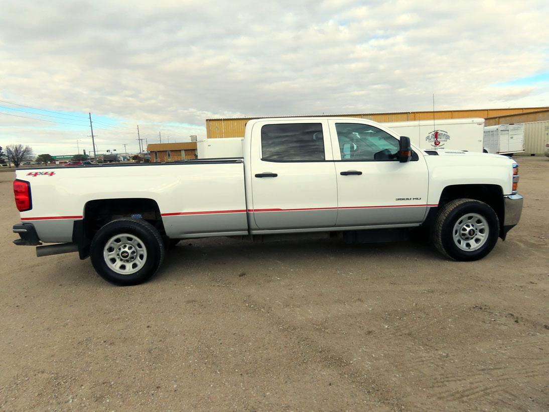 2015 Chevrolet Model K3500 Heavy Duty Silverado Crew Cab 4x4 Diesel Pickup,