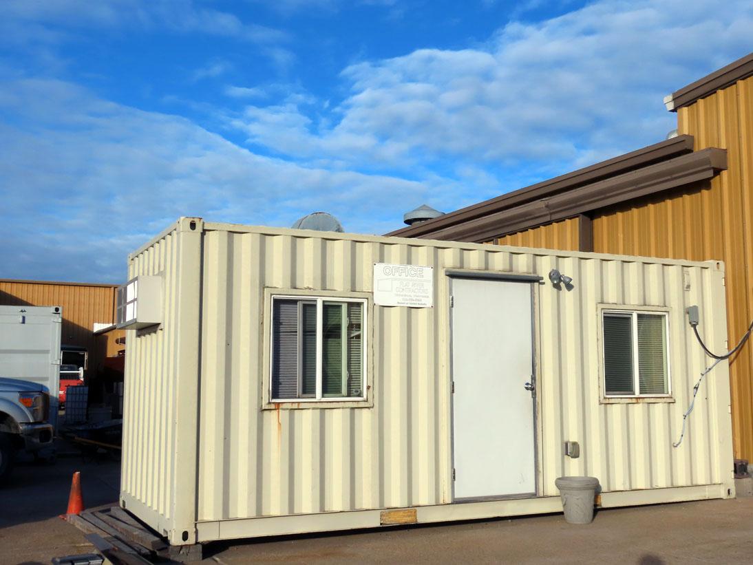 2007 8’ X 20’ Portable All-Steel Jobsite Office Container, Cargo Doors, Sid