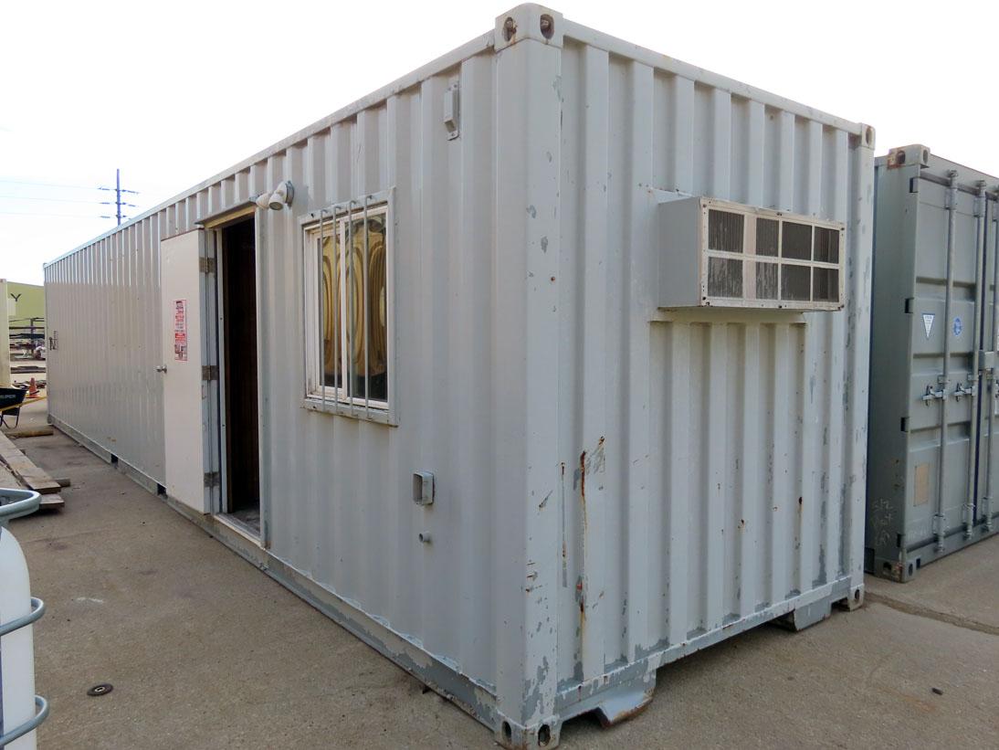 2007 8’ x 40’ Portable All-Steel Jobsite Office/Storage Container, Cargo Do