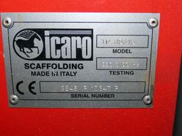 2012 Icaro Model TP38/45 Hydraulic Conduit Bender Table, SN#3845-IP-10347-R