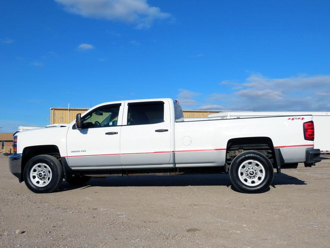 2015 Chevrolet Model K-3500 Heavy Duty Silverado Crew Cab Diesel 4x4 Picku