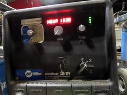 Miller Trailblazer 325EFI Portable Welder/Generator On Cart, SN#MF320358R,