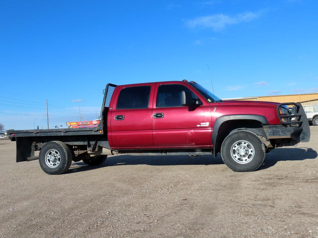 2007 Chevrolet Model K-3500 Crew Cab Diesel 4x4 Pickup