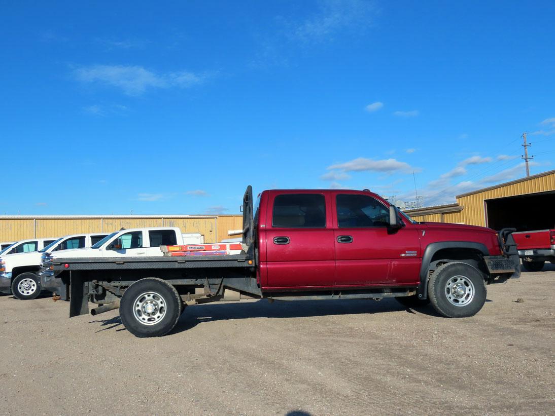 2007 Chevrolet Model K-3500 Crew Cab Diesel 4x4 Pickup