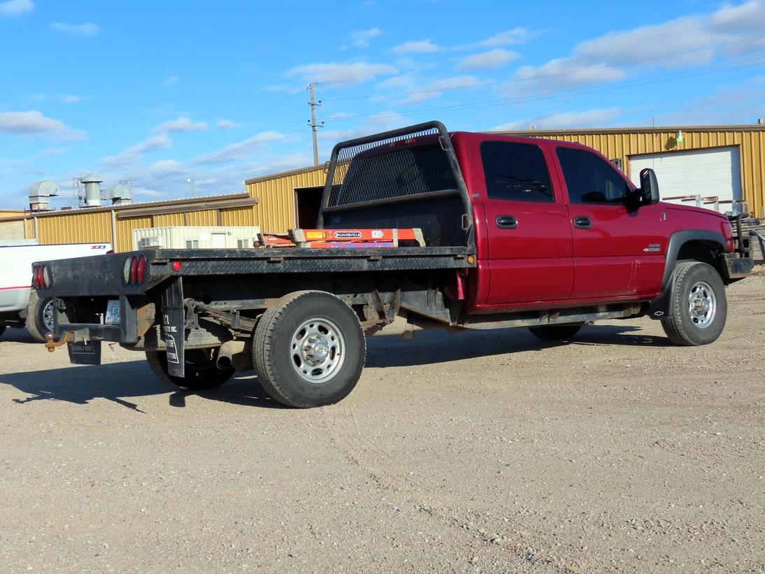 2007 Chevrolet Model K-3500 Crew Cab Diesel 4x4 Pickup