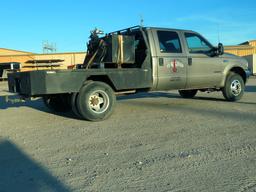 2002 Ford Model F-350 Super Duty Dually Crew Cab Diesel 4x4 Pickup