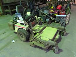 Grasshopper Model 718 Front Deck Zero Turn Mower, 1,289 Hours, Rear Dolly W