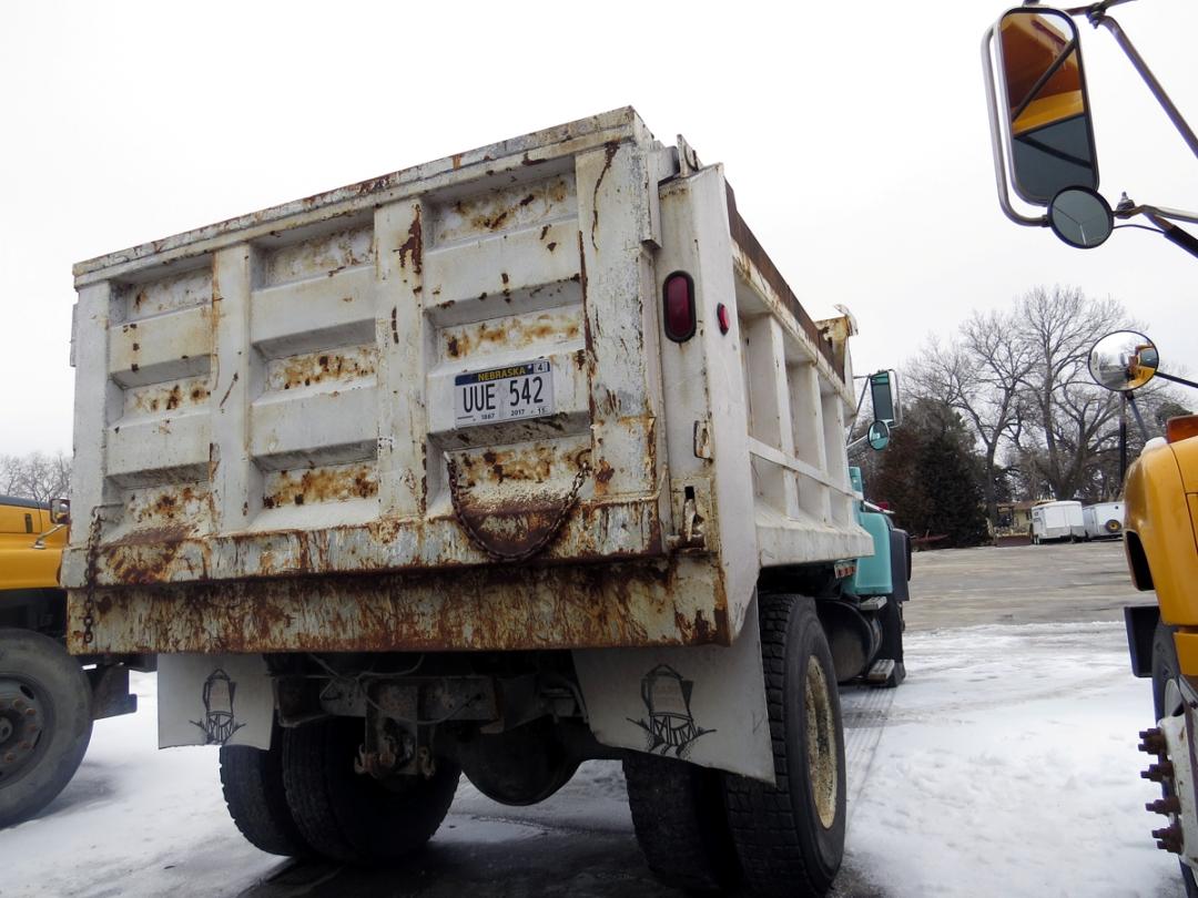 1984 Ford F-8000 Single Axle Dump Truck, VIN 1FTXR82A77PVA04133, 7.8 Liter Diesel Engine, 10-Speed