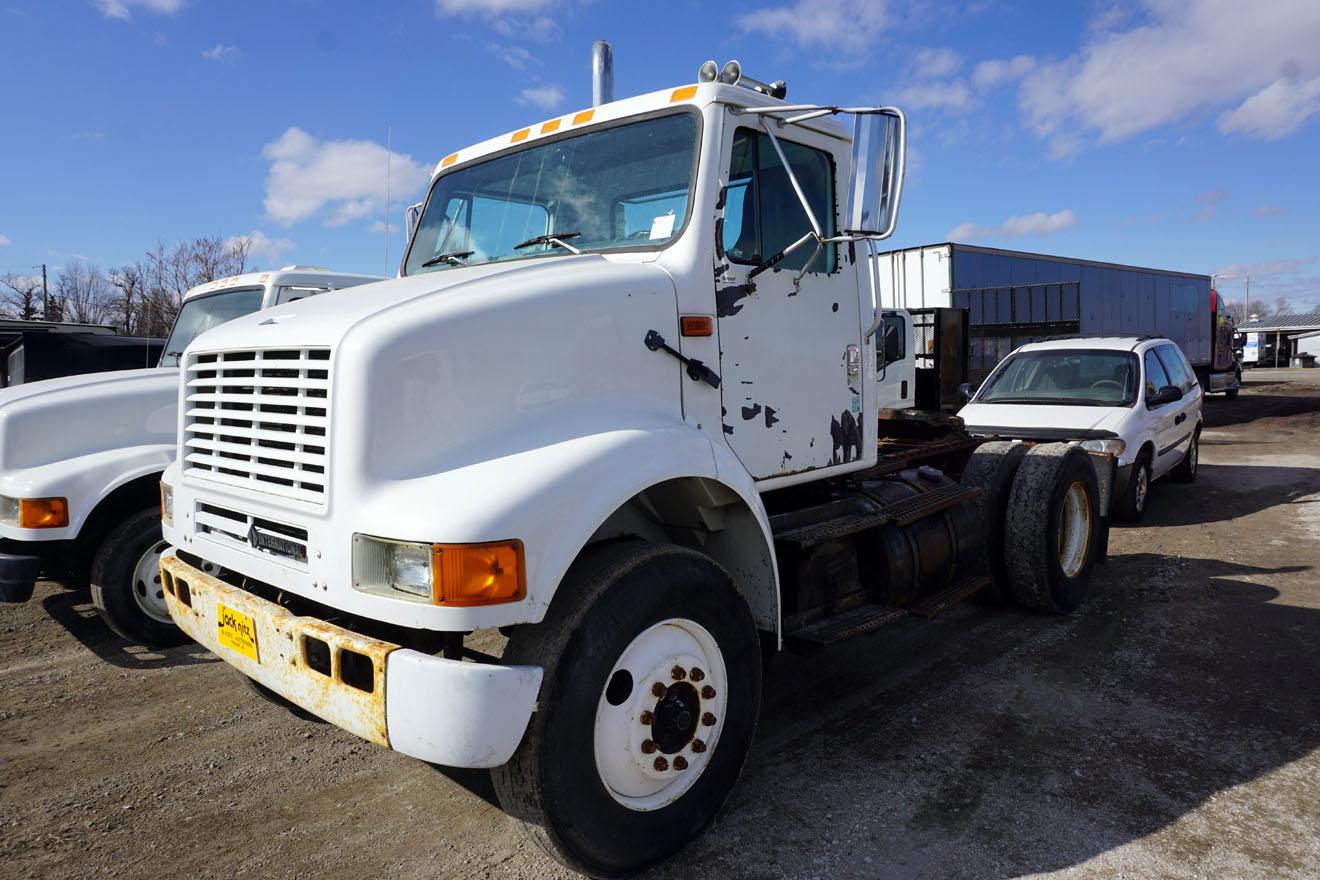 1995 IHC Model 8100 4x2 Single Axle Truck Tractor, VIN #1HSHBADNX5H203465, DT 466 Diesel Engine,