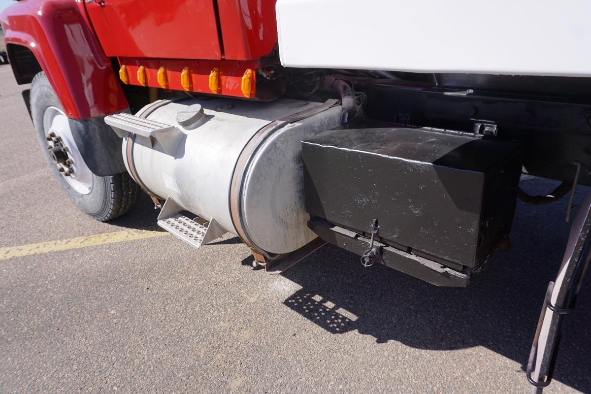 1983 Ford Model LNT9000 Conventional Triple Axle Dump Truck, Cummins 855 Diesel Engine, 9-Speed Tran