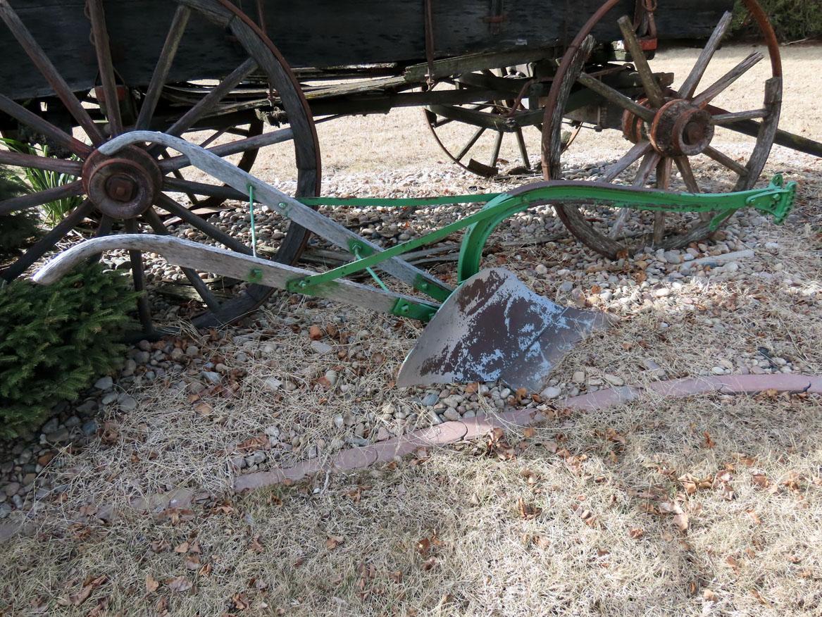 Antique John Deere Walking Plow.