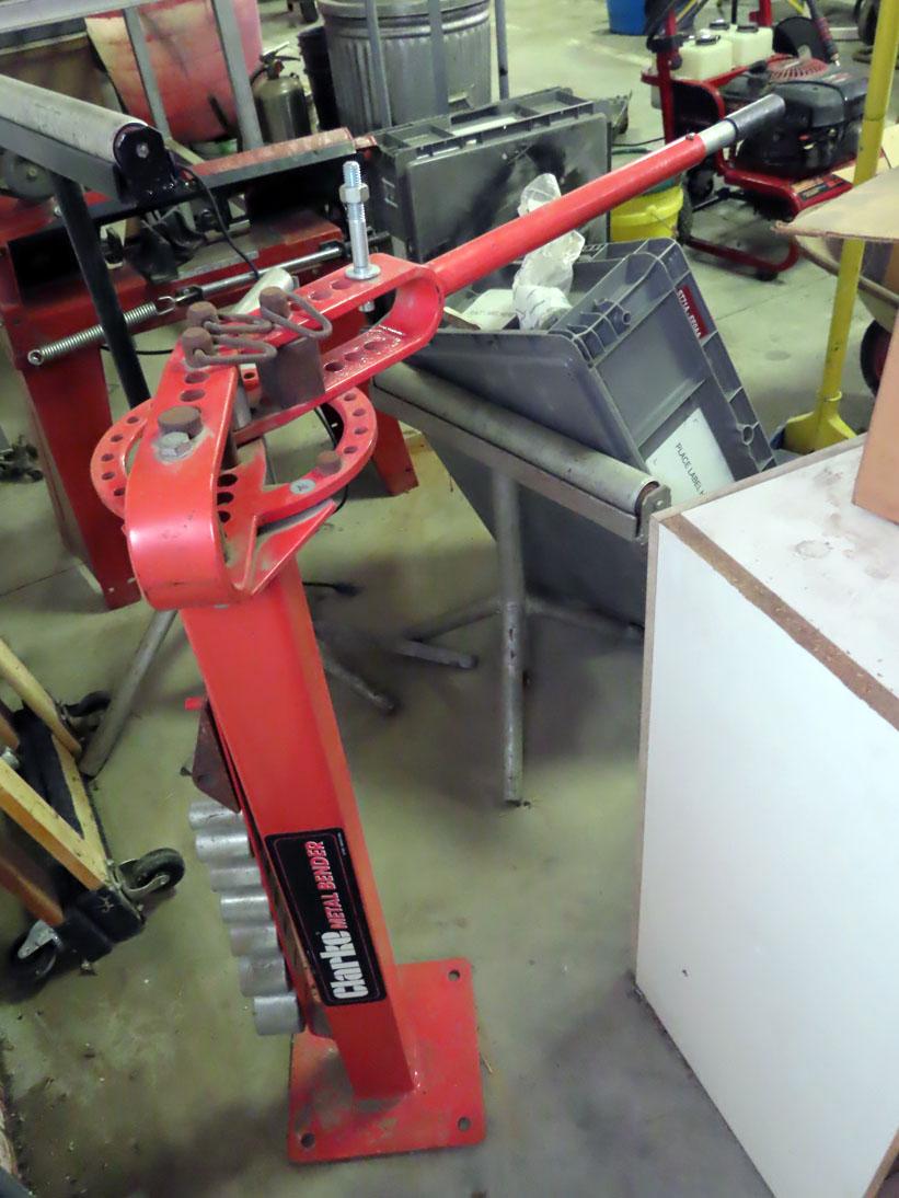 Clarke Pedestal Tubing Bender.