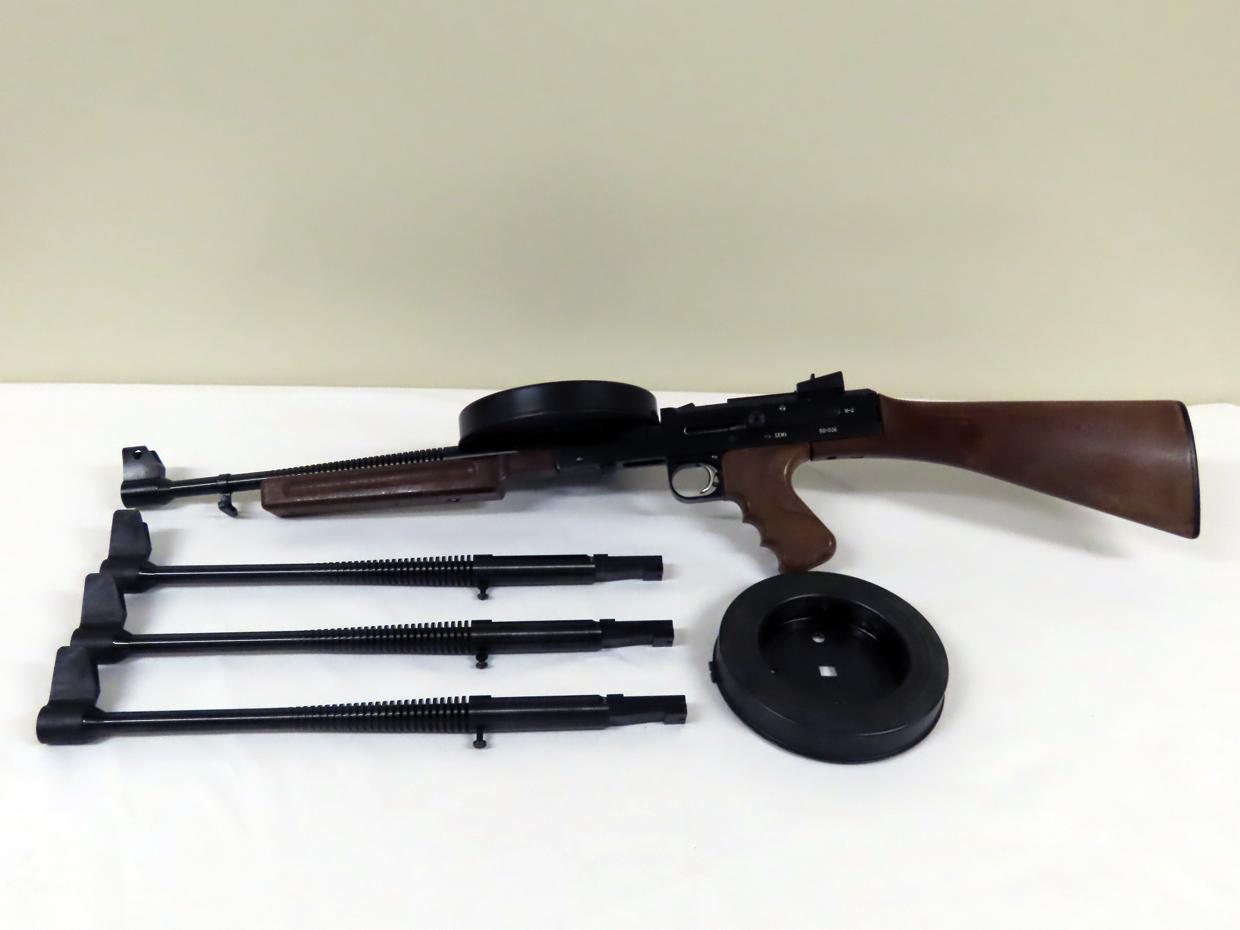 American Arms 180 M-2 Fully Automatic Rifle, SN# B01036, .22LR Caliber, 16.5" Barrel, (3) Extra