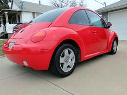 1999 Volkswagen New GLS Hatchback Beetle Bug, VIN# 3VWCA21CXXM409254, 2.0L 4-Cylinder Gas Engine, Au