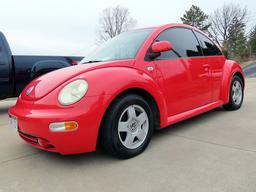 1999 Volkswagen New GLS Hatchback Beetle Bug, VIN# 3VWCA21CXXM409254, 2.0L 4-Cylinder Gas Engine, Au